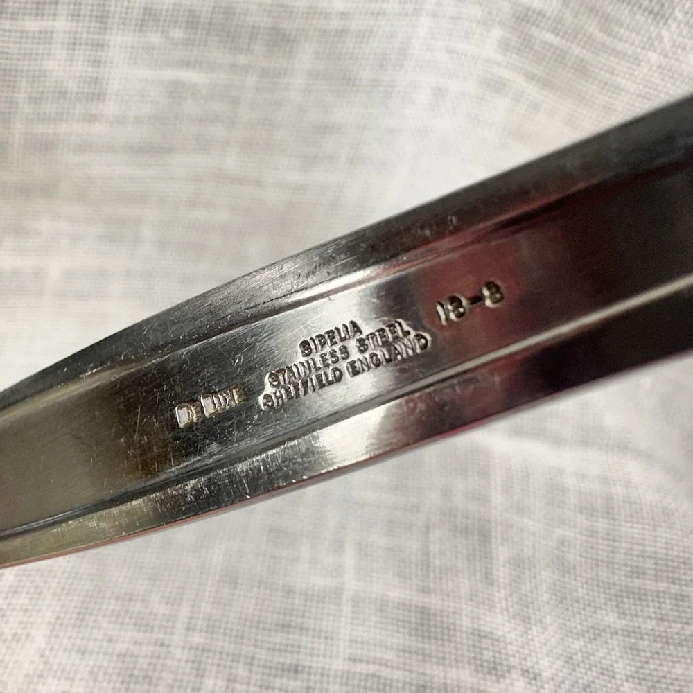 Sipelia Sheffield England Stainless Steel Cream Sauce Ladle‎ Spoon Replacement